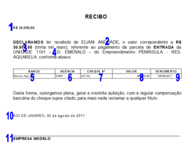 Recibo Pagamento SATI